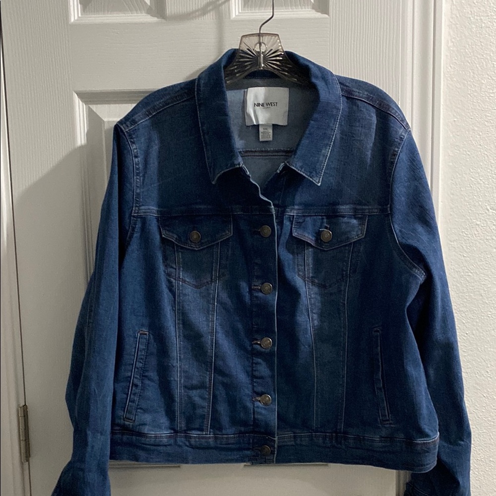 Nine West Denim Jacket - Blue